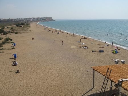 Пляж. Орловка, Крым