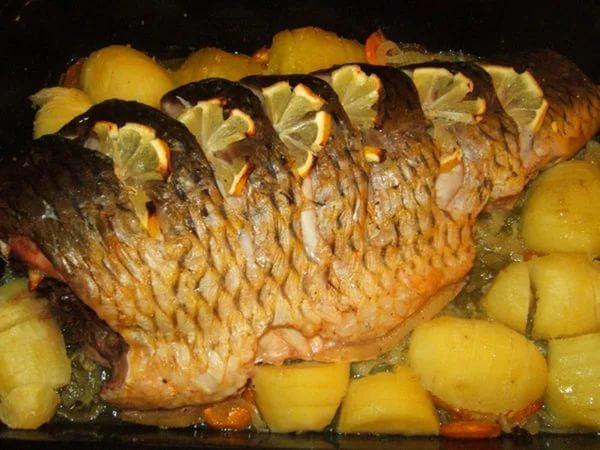Рецепт рыбы в духовке. Рецепты.